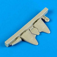 QuickBoost QB72326 Brewster 339 Buffalo C/D/E tail cone and tailwheel 1/72