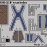 Eduard 32661 Mig-21F KM1 seatbelts TRU
