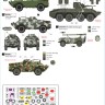 Star Decals STAR35859 Northern Alliance/Taliban/Afghanistan National Army. Soviet ZSU-23-4 Shilka, MAZ 537 Tank transporter, BRDM-2BRDM-2 Sagger (9P122), BTR-70 with ZU-23-2 gun, Soviet UAZ-469 1/35