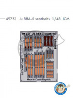 Eduard 49751 Ju 88A-5 seatbelts 1:48
