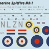 Print Scale M72007 Mask&Decal Supermarine Spitfire Mk.1 Part 4 1/72