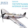 Quinta Studio QD32190 P-47N Thunderbolt (Trumpeter) 1/32