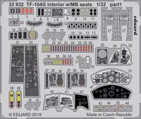 Eduard 32932 TF-104G interior w/MB seats 1/32