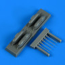 QuickBoost QB72659 Bf 109G-6/R6 cannon pods (TAM) 1/72