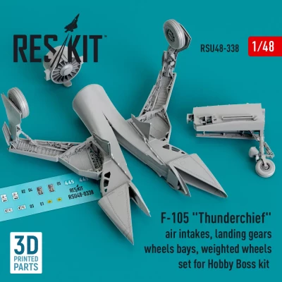 Reskit RSU48338 F-105 'Thunderchief' a.int.,land.gears,wheels 1/48