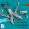 Reskit RSU48338 F-105 'Thunderchief' a.int.,land.gears,wheels 1/48