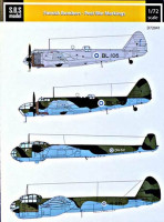 SBS model D72041 Декаль Finnish Bombers - Post War Markings 1/72