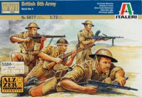 Italeri 06077 Солдаты British 8th Army 1/72