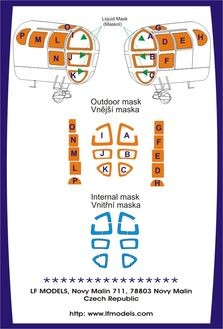 Lf Model CM7201 Canopy mask S-51/WS-51 1/72