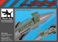 BlackDog A48096 F-15 B/D electronics (G.W.H.) 1/48
