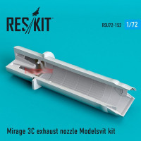 Reskit RSU72-0152 Mirage 3C exhaust nozzle Modelsvit kit 1/72
