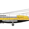 F-rsin Plastic FRP4088 Fokker F-28-1000 Air Anglia 1/144