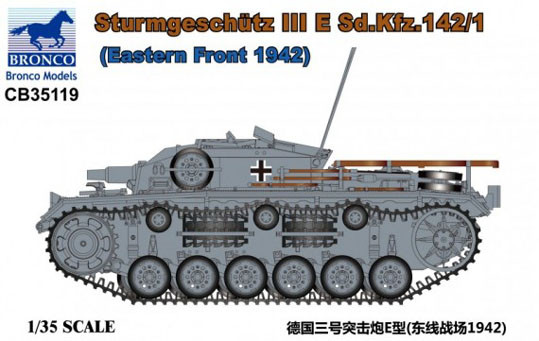 Bronco CB35119 Sturmgeschutz III Ausf E Eastern Front 1942 1/35