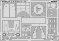 Eduard 491460 SET B-17F cockpit (EDU) 1/48