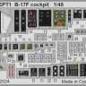 Eduard 491460 SET B-17F cockpit (EDU) 1/48