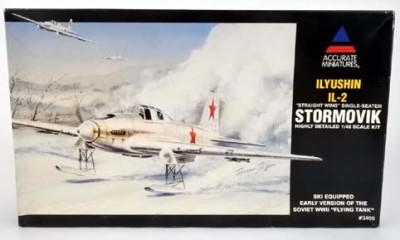Accurate Miniatures 3409 IL-2 STORMOVIK SKIS 1:48
