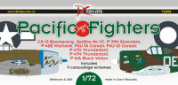 Dk Decals 72098 Pacific Fighters - part III (9x camo) 1/72