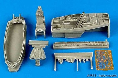 Aires 4410 F-22A Raptor cockpit set 1/48