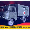 Armada Hobby E72153 ROBUR LO 1800 w/Kofferaufbau (resin k. w/ PE) 1/72