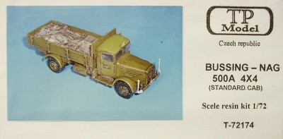 TP Model T-72174 Bussing - NAG 500A 4x4 (Standard Cab) 1/72