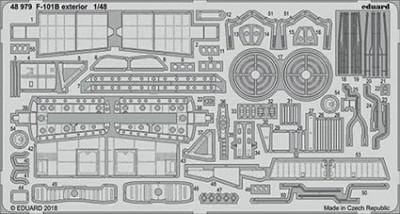 Eduard 48979 F-101B exterior 1/48