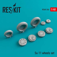 Reskit RS48-0246 Su-11 wheels (TRUMP) 1/48