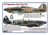 AML AMLC144007 Decals 312 th Squadron RAF, Part III 1/144