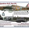 AML AMLC144007 Decals 312 th Squadron RAF, Part III 1/144