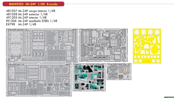 Eduard BIG49305 Mi-24P (ZVE) 1/48