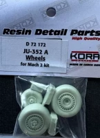 Kora Model AD72172 Wheels for Ju-352A (Mach 2) 1/72