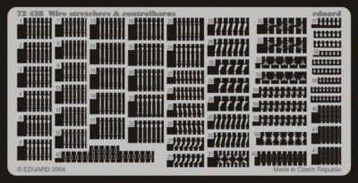 Eduard 72438 Wire Stretchers &amp; Controlhorns