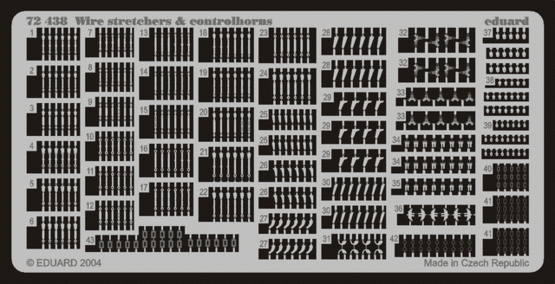 Eduard 72438 Wire Stretchers & Controlhorns