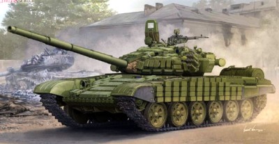Trumpeter 05599 Российский ОБТ Т-72Б/Б1