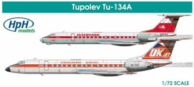 HpH 72012 Tupolev Tu 134 1/72
