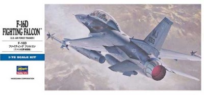 Hasegawa 00445 Самолет F-16D FIGYTING FALKON 1/72