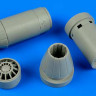 Aires 4636 F/A-18E/F Super Hornet exhaust nozzles - closed 1/48