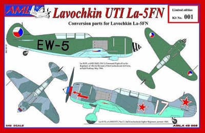 AML AMLA48008 Lavochkin UTI La-5FN Conversion Set 1/48