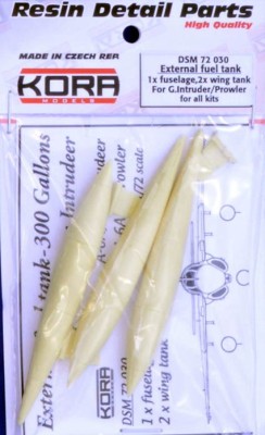Kora Model DSM72030 Fusel.+2x wing fuel tanks G.Intruder/Prowler 1/72