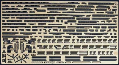 Hasegawa 72126 Фототравление: Akagi DET UP BASIC A