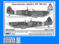 AML AMLC48005 Маски S.Spitfire Mk.IXC (RYoC, RYoE) 1/48