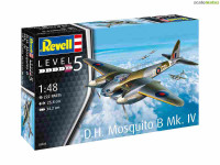 Revell 03923 Самолет бомбардировщик D.H.Mosguito B Mk.IV (REVELL) 1/48
