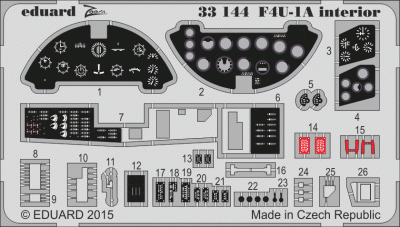 Eduard 33144 F4U-1A interior S.A. 1/32 1/32