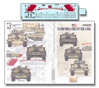 Echelon FD D356205 U.S. Army M1A1s & M1A2 SEP TUSK in IRAQ 1/35