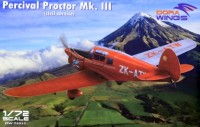 Dora Wings 72017 Percival Proctor Mk.III - civil (4x camo) 1/72