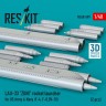 Reskit 48599 LAU-33 ZUNI rocket launcher US Army&Navy (2x) 1/48