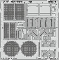 Eduard 36406 SET Jagdpanther G1 (MENG) 1:35