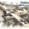 ICM 72111 Фokkeр E-IV, германский истребитель І Мировой войны 1/72