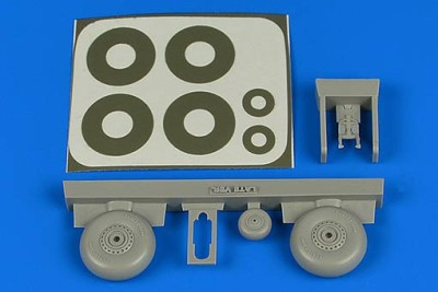 Aires 7365 Wellington (late) wheels&amp;paint masks (AIRF) 1/72