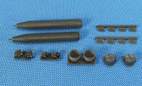 Metallic Details MDR7245 Torpedo Mk46 Kit contains resin parts 1/72