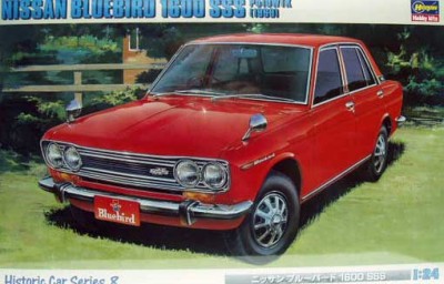 Hasegawa 21208 NISSAN BLUEBIRD 1600 SSS 1969 1/24